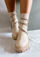 Coturno Helena Off White