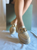 Mocassim Isa Off White