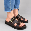 Birken Erika em Couro Marrom