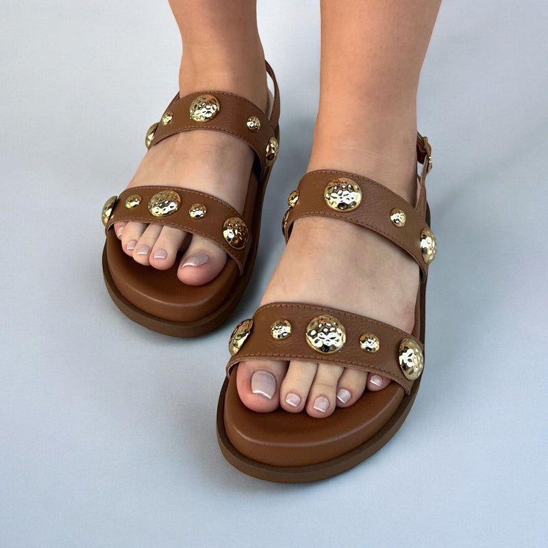 Birken Liz Couro Caramelo