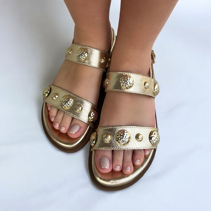 Birken Liz Couro Ouro Light