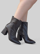 Bota Bianca em Couro Marrom