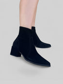 Bota Elisa em Camurça Preto