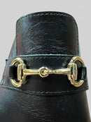 Clog Emilly em Couro Preto