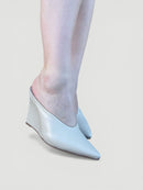Mule Mabel em Couro Off White
