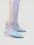 Mule Mabel em Couro Off White
