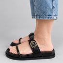 Birken Suelen em Couro Preto